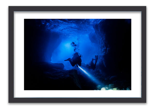 Cave diving - photo for sale