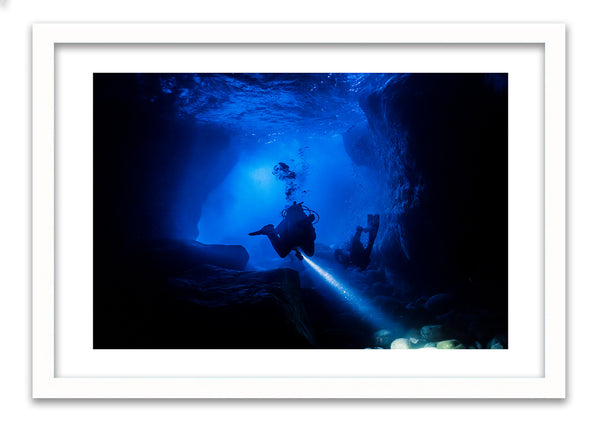 Cave diving - photo for sale